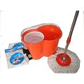 TV Werbung Easy Life 360� rotierender Wischmop / Magic Mop mit Eimer in Gr�n *Sparen Sie sich Zeit, Aufwand und Kosten*