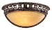 Corbett Lighting 4638 Auburn Silver New Luxembourg One Light Up Light Wall Sconce fro...