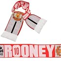 OFFICIAL MANCHESTER UNITED FC ROONEY SCARF