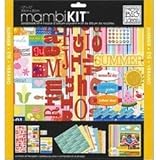 me & my BIG ideas 12-Inch by 12-Inch Scrapbook Page Kit, Summer Multi Holidays