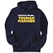 Hoodie Mens Navy Blue 