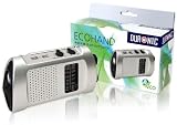 from Duronic Duronic Ecohand Wind-Up, Rechargeable AM\FM Radio with flashlight Model WRT5005