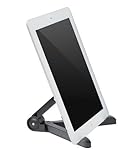 Desk and Travel Portable, Fold-up Foldable Stand for Apple all iPad, iPad Mini / Samsung Galaxy Tab (7 Inch) for any Netbooks, Tablets or Devices for Display (Black)