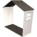 Lifetime 6424 30-Inch Shed Extension Kit for 8-Foot-Wide Sheds with Window