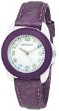 Sprout Women's ST1021MPIVPR Eco-Friendly Corn Resin and Purple Tyvek Strap Watch