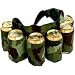 Redneck 6 Pack Beer & Soda Can Holster Belt - Camo