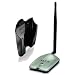 2000mW 2W 802.11g/n High-Gain USB Wireless G / N Long-Rang WiFi Network Adapter and Suction cup Window Mount dock *Strongest on the Market*