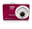 Kodak M340 Digital Camera - Red (10.2 MP, 3x Optical Zoom, 5X Digital Zoom) 2.7 inch LCD
