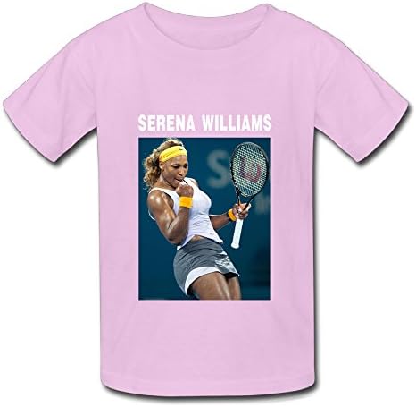 QUEENASBABY Baby's Serena Williams Short Sleeve T Shirt For 6-24 Months Pink
