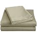 Elegance 250-Thread Count Cotton Rich Queen Sofa Bed Sheet Set, Taupe