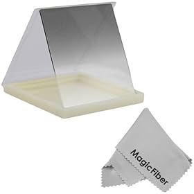 Graduated Gradual Grey ND2 (0.3) Square Filter for COKIN P Series System + Premium MagicFiber Microfiber Cleaning Cloth