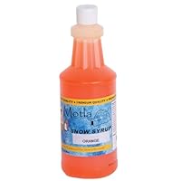 Paragon Motla Premium Sno-Cone and Shaved Ice Syrup, Orange, Quart