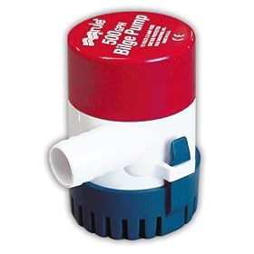 Rule 25D Marine Rule 500 Marine Bilge Pump (500-GPH, 12-Volt) by 