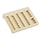 MMF IndustriesTM One-Piece Plastic Countex II Coin Tray with Six Compartments, Sand
