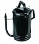 Lumax LX-1538 Black 8 Quart Flow Control Measure Can with Flex Spout