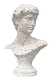 Eigenschaften   / Büste DAVID in Antikoptik