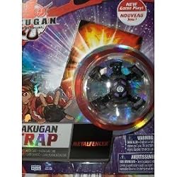 Bakugan Trap New Vestroia Factory Sealed Darkus Black Metalfencer Bakugan Trap