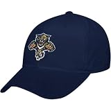 Reebok Florida Panthers Navy Blue Basic Logo Adjustable Hat