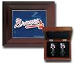 Atlanta Braves Collectors Gift Box w/Flared Shooters - MLB Baseball Fan Shop Sports Team Merchandise
