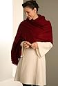 Pashmina Stola 100% Kaschmir bordeaux