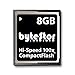 ByteStor 8GB Hi-Speed CompactFlash(100x)