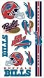 Set of 6 Sheets of Buffalo Bills Temporary Tattoos