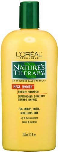 Natural Therapy Mega Strength Unfrizz Shampoo 12 oz. (Pack of 2)
