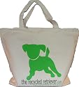 "The Recycled Retriever" Organic Canvas Tote Bag