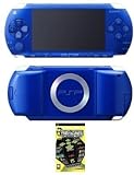 Sony Playstation Portable Blue Metallic Bundle with 21 Hot Games