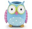 Whimsical Owl Planter/Vase Adorable Baby Nursery and Home Decor
