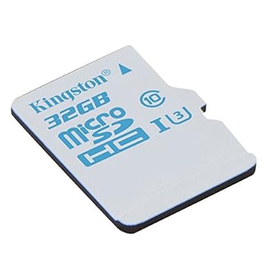 Kingston Digital 32GB MicroSDHC UHS-I U3 Action Card, 90R/45W &amp; SD Adapter (SDCAC/32GB)