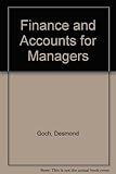 Finance and accounts for managers