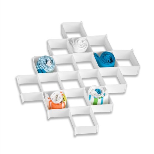 Honey-Can-Do SFT-01625 Drawer Organizer, 32-Compartment