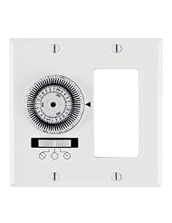 Buy Intermatic KM2ST-2D 2 Gang Decorator SPST 24-Hour Mechanical Timer by Intermatic