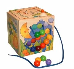 Challenge & Fun Caterpillar Lacing Box