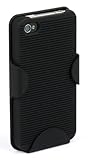Qmadix QM-HLAPIP4-SO Holster Snap-On Cover for Apple iPhone 4 - 1 Pack - Re ....