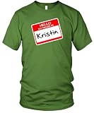 Hello, My Name is Kristin Fine Jersey T-Shirt
