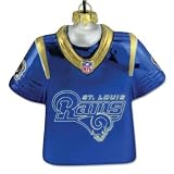 St. Louis Rams Team Laser Jersey (Logo) Ornament