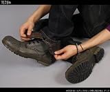 【002t】T2[in] ロールアップ チェック柄 USED加工 ブーツ