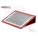 Yoobao - Funda de cuero ejecutiva para iPad 2 color rojo