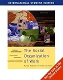 The Social Organization of Work (ISE)
