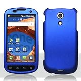 Premium - Samsung D700/Epic 4G Rubber Dr. Blue Cover - Faceplate - Case - S ....