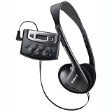 Sony SRF-M37W Walkman Digital Tuning Weather/FM/AM Stereo Radio (Black)