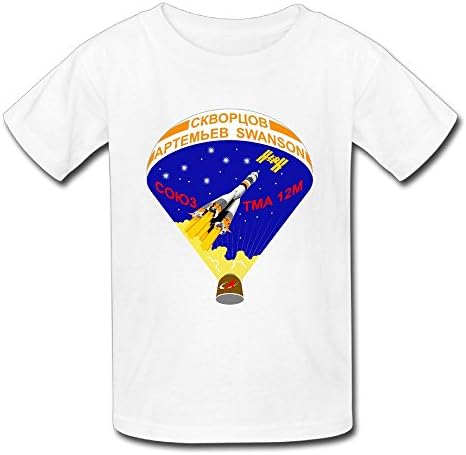 Soyuz TMA 12M Mission Patch Baby's Tee 12 Months White