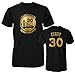Famous Panda Golden State Warriors Gold Print Men's T- Shirt