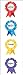 Mrs. Grossman's Stickers-Award Ribbons