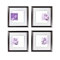 Purple Butterflies Framed Art Collection