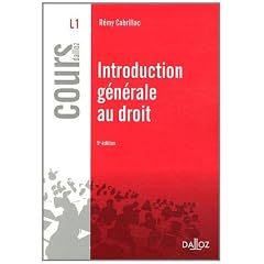 Introduction g�n�rale au droit