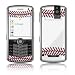 Baseball Design VERTICAL CAMERA Original Pearl 8110/ Pearl 8100 Cell Phone Protective Skin Decal Sticker