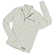 TAIGA Men's Polartec Microfleece Long-sleeved Zip Shirt, Light Grey, MADE IN CANADA